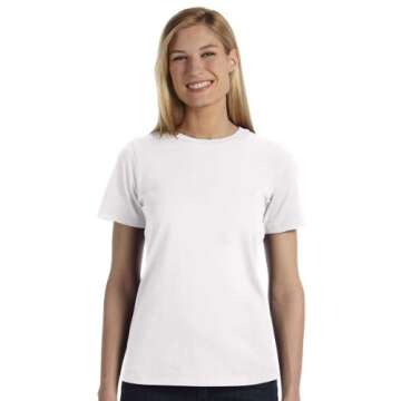 Bella Canvas Women's Relaxed Jersey Short Sleeve Tee - Perfect Comfort Fit