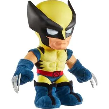 Marvel Wolverine Plush Toy with Sounds & Collectible Style