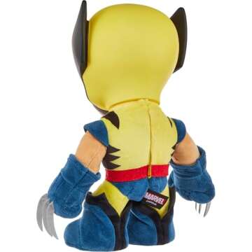 Marvel Wolverine Plush Toy with Sounds & Collectible Style