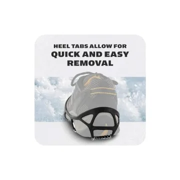 Yaktrax Traction Cleats for Snow, Ice, and Rock Walking