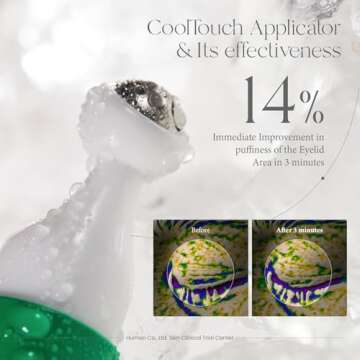 AXIS-Y Vegan Collagen Eye Serum - K Beauty Triple Hyaluronic Acid & Peptide Collagen Serum Improve Skin Elasticity, Reduce Fine Lines & Dark Circles - Vegan Korean Skin Care Eye Cream - 0.33 fl. oz.