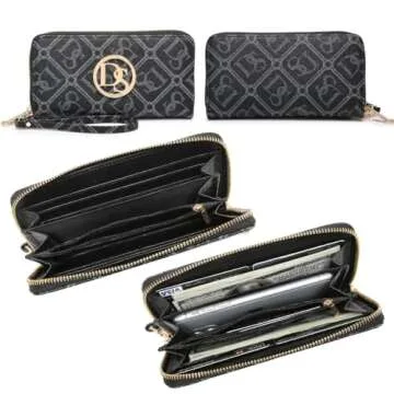 Dasein Women Handbags Stylish Vegan Leather Set