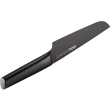 OOU! 8 Inch Professional Chef Knife - Ultra Sharp & Ergonomic