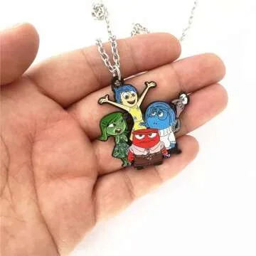 wggdytt Cartoon Necklace for Women and Men - Fun Jewelry