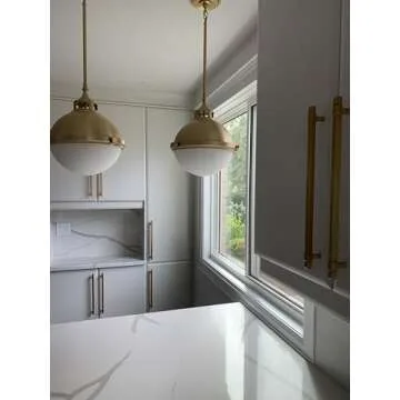 Hinkley Fletcher Pendant - Classic Satin Brass Light Fixture