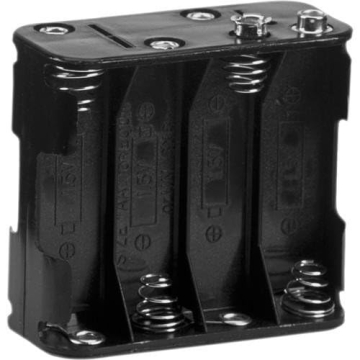 Corporate Computer 8 AA Battery Holder with Snap Connector for Electronics