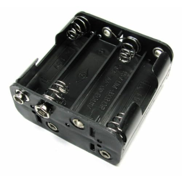Corporate Computer 8 AA Battery Holder with Snap Connector for Electronics