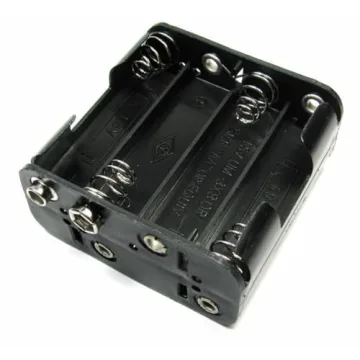 Corporate Computer 8 AA Battery Holder with Snap Connector for Electronics