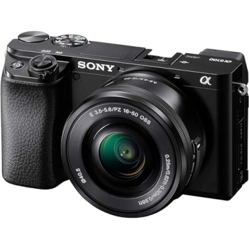 Sony Alpha 6100 Mirrorless Camera with 16-50mm Lens