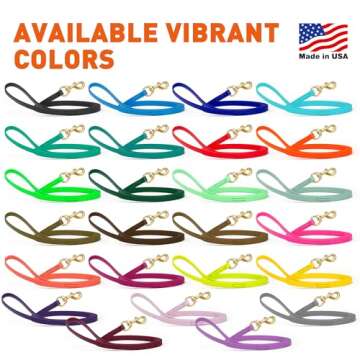 Viper Biothane Working Tracking Lead Leash Long Line for Dogs 2 Colors and 6 Sizes, Hunter Orange, 5/8" x 15ft,