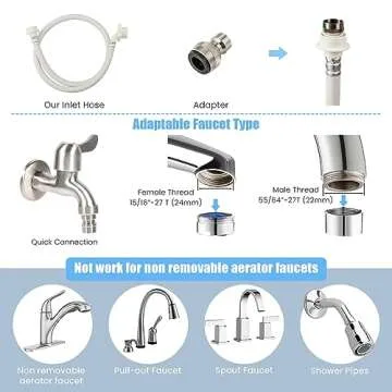 Giantex Full-Automatic Washing Machine Portable Washer and Spin Dryer 7.7 lbs Capacity Compact Laundry Washer with Built-in Barrel Light Drain Pump and Long Hose for Apartments Camping (White & Pink)