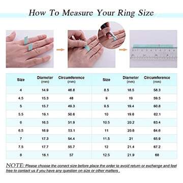 JewelryPalace 14K Gold Plated 925 Sterling Silver Rings for Women, Cubic Zirconia Promise Rings for Her, Stackable Wedding Bands Rings for Women Set Size 7