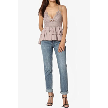 TheMogan Women's Recycled Denim High Rise Boyfriend Jeans