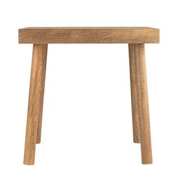 Bloomingville Reclaimed Wood Stool - Handcrafted & Unique