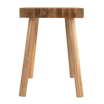 Bloomingville Reclaimed Wood Stool - Handcrafted & Unique