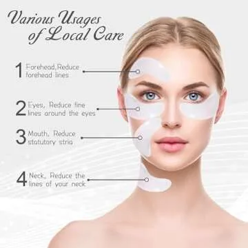 Permotary 30 Pairs Gel Collagen Eye Pads,Crystal Collagen Under Eye Mask for Moisturizing,Reducing Fine Lines&Dark Circles& Puffy Eyes Under Eye Patch for Women Men, White