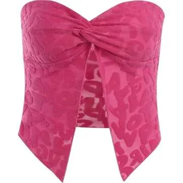 Chic Mialoley Women's Strapless Summer Tank Top