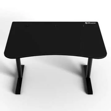Arozzi Arena Fratello Gaming Desk Curved Ergonomic Design