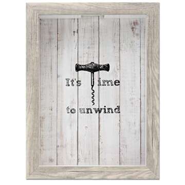 Lawrence Frames - 163281 Shadow Boxes Wine Cork Holder, 9x12, Natural