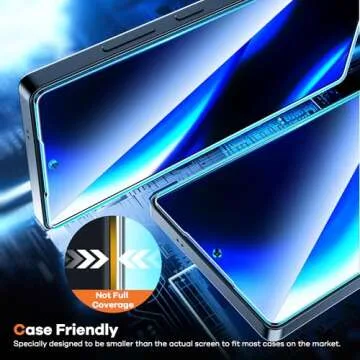 AACL 3-Pack for Samsung Galaxy S25 Ultra Screen Protector Tempered Glass, 9H Glass for S25 Ultra Screen Protector 5G, [Fast Alignment Tool] [Bubble Free] [6.9 Inch]