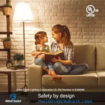 Great Eagle 100W LED Bulbs - Dimmable Soft White 3000K