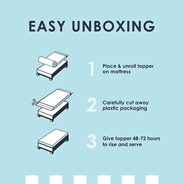 Affordable 1.5 Inch Aloe Infused Memory Foam Mattress Topper