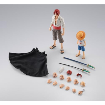 S.H.Figuarts One Piece Luffy & Shanks Figures for Collectors