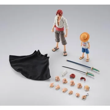 S.H.Figuarts One Piece Luffy & Shanks Figures for Collectors