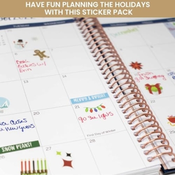 Monthly Celebrations Planner Stickers for Creative Planning