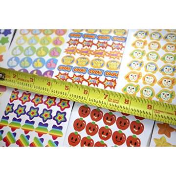 Youngever 5800 Teacher Stickers for Kids, Reward Stickers Mega Variety Pack, Incentive Stickers for ...