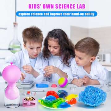 110 Lab Experiments Science Kits for Kids - STEM Projects Educational Scientific Toys for kids 6 7 8...