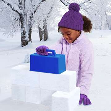 Just Play The Original Slinky® Brickz Sand and Snow Outdoor Play Toy, Pack of 2, 10-inch Wide Brick Mold, Pretend Play, Kids Toys for Ages 5 Up