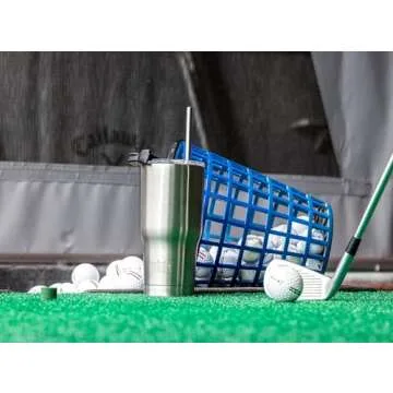 Beast 30 oz Tumbler Stainless Steel Vacuum Insulated Coffee Ice Cup Double Wall Travel Flask (Stainless Steel)