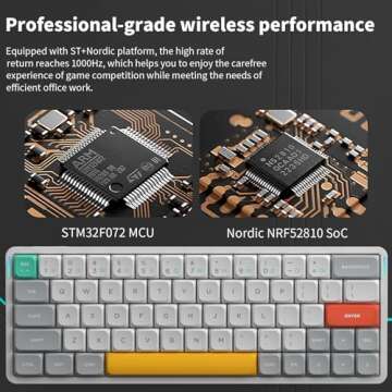 Nuphy Air60 V2 Wireless Mechanical Keyboard 60% Size