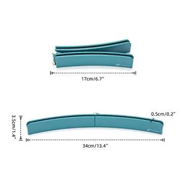 Fanwer Card Holders for Playing Cards, Hands-Free Curved Foldable Plastic Playing Card Holder for Kids Seniors, 2 Pack, 13.4Inches Long