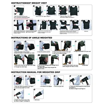 Adjustable Weighted Vest Set for Intense Workouts and More