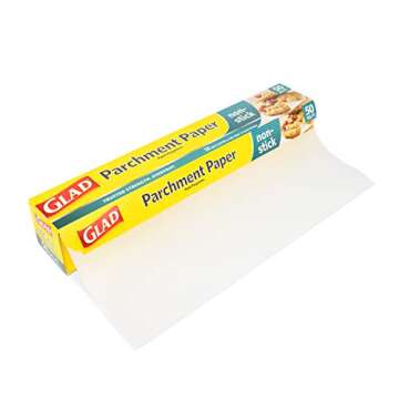 Glad Parchment Paper Roll | Non-Stick & Convenient for Baking