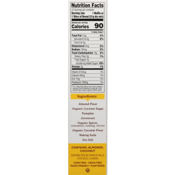 Gluten-Free Pumpkin Muffin & Bread Mix - Simple Mills