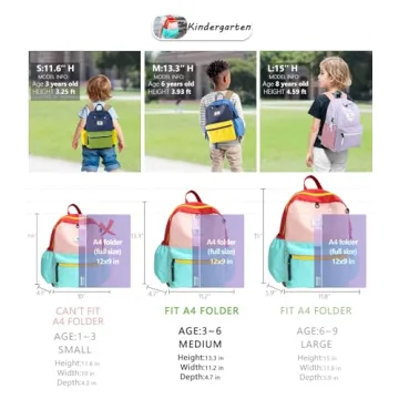 Colorful Kids Backpacks for School & Travel