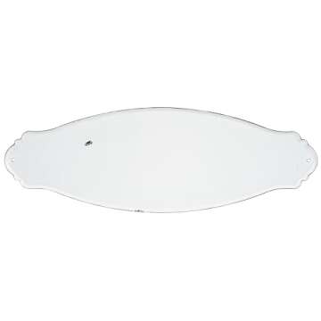 Charming White Decorative Metal Toilet Sign for Any Room