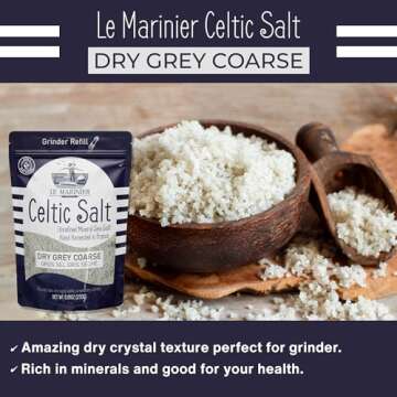 Le Marinier French Sea Salt - Authentic Mineral Rich Flavor