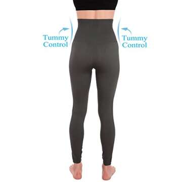 Homma Premium High Waist Compression Leggings for Women