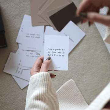 The Mantras by Roxie Nafousi | 52 Empowering Affirmation Cards | Positive Affirmation Cards for Moti...