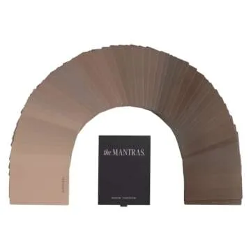 The Mantras by Roxie Nafousi | 52 Empowering Affirmation Cards | Mindfulness Gift