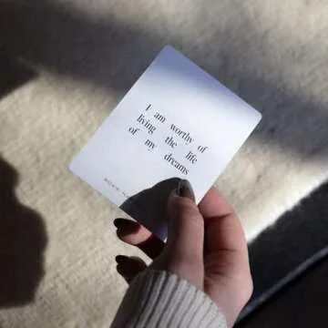 The Mantras by Roxie Nafousi | 52 Empowering Affirmation Cards | Mindfulness Gift