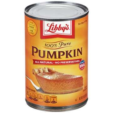 LIBBY'S Pure Pumpkin Tray Pack 15 Oz, 8 count
