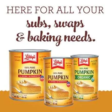 Libby's Pure Pumpkin 15 Oz Tray Pack - 8 Count