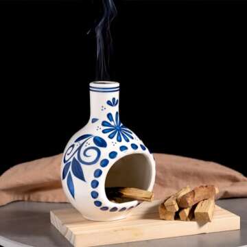 MOUGIGI Ceramic Palo Santo Holder for Aromatherapy
