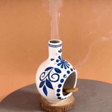 MOUGIGI Ceramic Palo Santo Holder for Aromatherapy