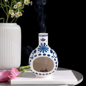 MOUGIGI Ceramic Palo Santo Holder for Aromatherapy